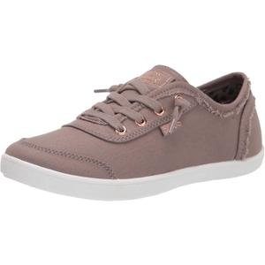 Skechers Women's Bobs B Cute Sneaker  Memory Foam, Flexible Outsole, Lightweight Vegan Shoes (6.5, Taupe)
