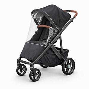 Rain Cover Fits for UPPAbaby Vista/Vista V2/Vista V3/Cruz/Cruz V2 Stroller  Windproof Weather Shield with Zipper Window & Air Vents, All-Season Stroller Rain Protector