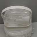 Makeup Organizers Countertop, Makeup organization for Vanity, Cosmetic Storage with Lid and Drawers, Skincare Display Cases with for Desktop, Bathroom (White)