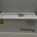 52 Inch Quiet DC Motor 6 Speed High CFM Modern Ceiling Fan with Lights Remote Control, 3 Blade Indoor Silver Ceiling Fan for Bedroom, Office, Living Room