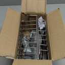 Clawfoot Tub Caddy(Shower Rod Not Included) - Stainless Steel Shower Shelves and Soap Caddy