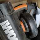 WORX Trivac 3 in 1 Electric Leaf Blower for Lawn Care, Leaf Vacuum with 350 CFM & 210 MPH, Leaf Mulcher with Metal Impeller, WG505