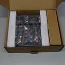 JXSOU 6-Channel Audio Mixer, DJ Controller Sound Board Console with 99 DSP Effects, Bluetooth Mixer Input 48V Phantom Power Stereo USB XLR Mixer For Karaoke Studio PC Recording