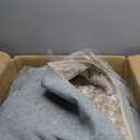 Area Rug Living Room - 5X7 Abstract Washable Large Soft Foldable Non Slip Rug Neutral Modern Low Pile Carpet for Bedroom Nursery Dining Room Kitchen Home Office Indoor - Khaki