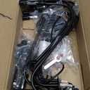 Black Chandelier,6-Light Rustic Industrial Iron Chandeliers for Dining Room Lighting Fixtures Hanging,Candle Hanging Hallway, Living Room, Foyer, Bedroom, Office, Bar,Island Lights