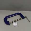 IRWIN Quick-Grip C-Clamp, 6", 225106, Blue