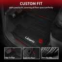 LASFIT Floor Mats for Toyota Tundra 2014-2021 CrewMax Cab, All Weather Custom Fit Floor Liner for Tundra SR5/TRD/Limited TPE Mats Front&Rear 2 Row Car Mats, Black