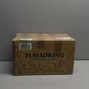 (Tank + Light + Filter + Filter Balls) Turtle Tank Kit, Turtle Tank Starter Kit,Bottom Drainage, Multi-Function Areas for Turtles, Crabs,Fishes, Amphibians,Reptiles. (15.75 x 8.64 x 8.64 Inch)