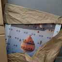 20x20 Picture Frame Black with 16x16 Mat, Display Photo 16x16 with Mat or 20 x 20 Without Mat, Wall Hanging Large 20x20 Poster Frame with Shatter Resistant Plexiglass, Black