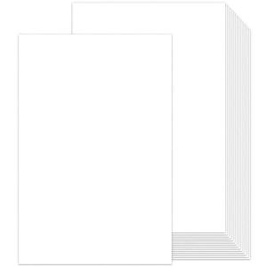 12x18 White Card Stock Paper 100 Sheets, 80lb Premium Heavy Cardstock, Goefun Thick Printer Paper Cardstock for Arts and Crafts, Posters, Brochures, Menus, Cards, Covers