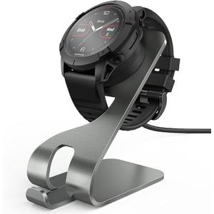 TUSITA Charger Stand Compatible with Garmin Watch Aluminum