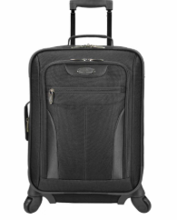 Travelers Choice 20" Softside SPNR BLK