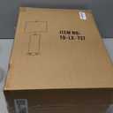 luxeflow 28.5" Coastal Blue Ceramic Table Lamps Set of 2, 3-Way Touch Control Bedroom Lamp with USB C+A Ports, Tall Square Lamps for Living Room, Elegant Bedside Lamps for Nightstand Side End Table