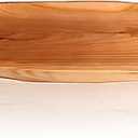 Natural Root Wood Dish, Unique Handmade Wood Serving Platter Tray Plate, Wooden Plates for Fruit Snack Appetizer Display (15.7"x11.4")