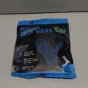 Lux Dual Grip Socks - Soccer Grip Socks for Men and Women. GripArray Performance & Comfort (Small, Blue, Pair of 1)
