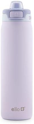 Amazon.com: Ello Pop & Fill 22oz Stainless Steel Water Bottle with Quick Fill Technology, Double Walled and Vacuum Insulated Metal, Leak Proof Locking Lid, Sip and Chug, Reusable, BPA Free, Aurora : Home & Kitchen