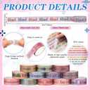 24 Rolls Christian Washi Tape Gifts Bulk Religious Inspirational Scripture Prayer Supplies Bible Verse Tape for Bible Study Journaling Crafting Easter Gifts for Women
