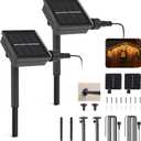 Replacement Parts for Solar Lights - 3V 40Ma 8 Mode Panel Lantern Lid Lights, for Solar Flower Lights Garden Patio Decor Lanterns DIY