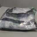 Garage Door Screen Transparent Magnetic Windproof Soundproof Thermal Door Curtain Winter Insulation Kit (12x7 ft)