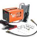 TUXING Pcp Air Compressor, 4500Psi 30Mpa Powered by Car 12V DC or Home 110V AC/Converter Paintball/Scuba Tank Compressor Pump(TXES061)