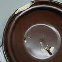 30 oz Korean Ceramic Gas Stove Clay with Lid, Sizzling Hot Pot with Double Handles for Bibimbap, Soup, Rice, Stew, Casserole, and Noodle Cooking, Clay Pot for Gas Stove Use