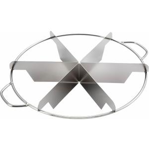 Winco 6 Slices Pie Cutter, 10-Inch (Stainless Steel)