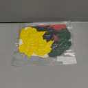 100 Pieces Juneteenth Day Latex Balloons Jamaica Rasta Reggae Red Green Yellow Black White Round Balloons for Black History Month 420 Party Freedom Day Party Favors