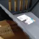 Economy Series Stump Bucket Attachment,Universal Skid Steer Quick Tach,Serrated Leading Edge,Tree Scoop Digger for Removing Smaller Tree Stumps and Light Duty Ripping Roots,Black