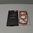 CASEKOO 360 Spin Magnetic Stand for iPhone 17 Pro Case [Fit for MagSafe][17FT Military Protection] Slim Polished Frame Titanium Alloy Sturdy Stand 6.3", Glossy Cosmic Orange