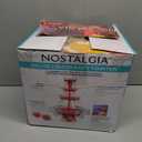 Nostalgia LPF230 3-Tier Lighted Party Fountain, Holds 1.5 Gallons, LED Lighted Base, Includes 8 Reusable Cups