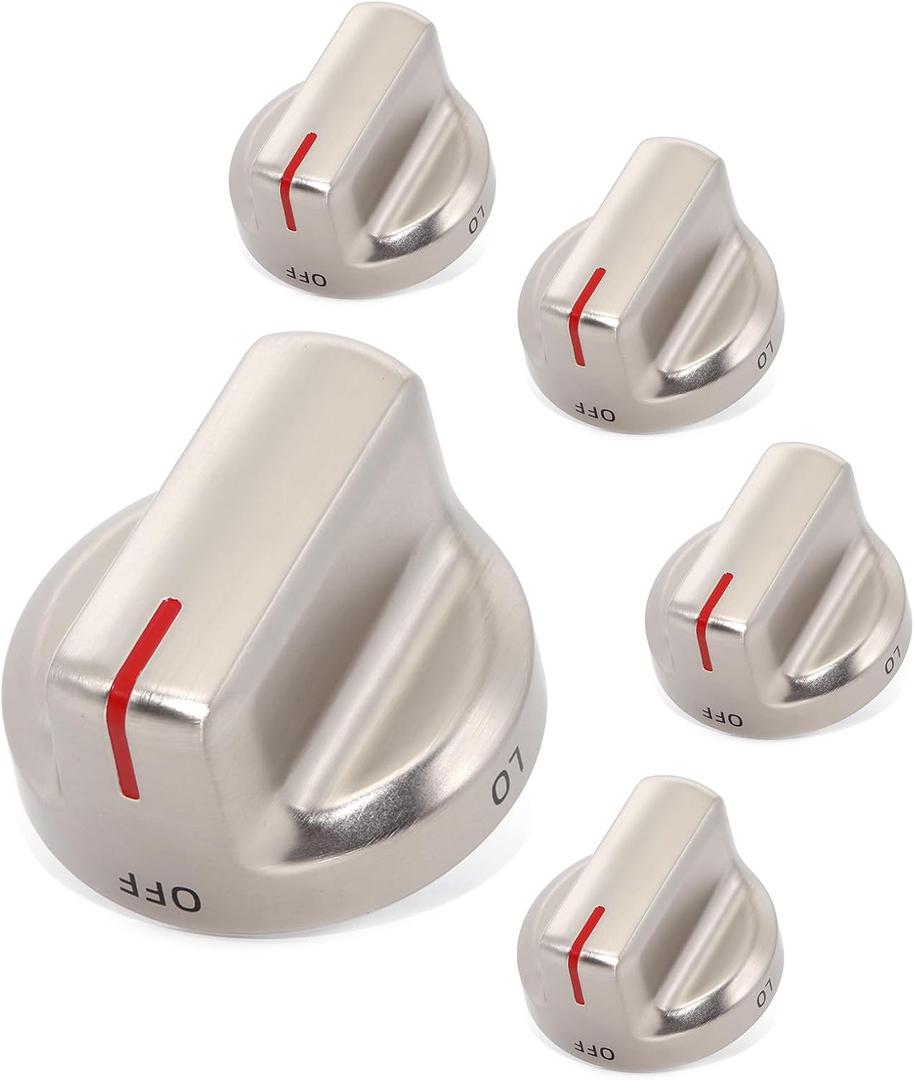 5PCS DG94-02141A Stove Knobs Replacement for Samsung Stove Knobs