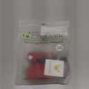 EcoBark Step in Dog Harness - Eco-Friendly Teacup Dog Harnesses for XXS, XS, and Small Dogs - Reflective and Adjustable Mini Body Halter Vest -Tiny Soft Mesh Toy Breed Harness (Red, XXXS) (XXXS- 2 to 3 lbs- Chest up to 10 in (Pack of 1))