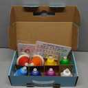 Desk Bells, Rainbow Diatonic Hand Bells for Kids with 17 Songbook & Musical Flash Cards, Toddler Preschool Musical Learning Toys, Boys & Girls Birthday Gift for 3-Year-Old and Over