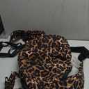 Momcozy Baby Carrier - Ergonomic, Cozy and Lightweight Carrier for 7-45lbs, Effortless to Put On, Ideal for Hands-Free Parenting, Enhanced Lumbar Support, Purehug for Infant to Toddler, Leopard