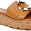 Franco Sarto Women's L-hoda (11, Tan Brown Leather)