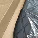 Autorder Center Console Cover for 2019-2025 2026 Dodge Ram 1500/2500/3500 Accessories Armrest Cushion Cover Nappa Leather Middle Console Covers Console Cushion Pad Anti-Scratch(Bucket Seat Only)