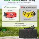 ELITEWILL Mower Chute Blocker for Zero Turn, Quick Flip Grass Flap