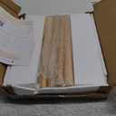 FORAOFUR Nursery Side Table, Small End Table Accent Table Living Room Balcony Office, Modern Side Bedside Home Decor, for Small Spaces, Easy Assembly (White)