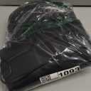 BRIGHTDECK Seat Cushion Winter Potable Seat Cover with Adjustanle Buckle for Full Back and Seat (Black)