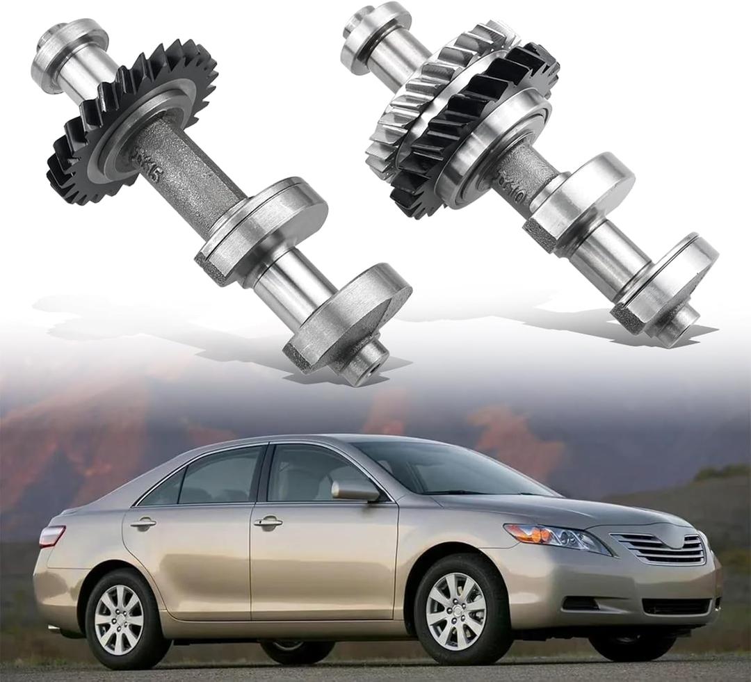 13601-28021 13602-28020 Engine Balance Shaft Set Compatible with Corolla Solara Matrix Camry tC 2AZ-FE 2.4L
