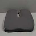 Seat Cushions for Office Chairs Wheelchair Cushion for Long Sitting Back PainMemory Foam Seat Car Computer Desk Chair CushionCoccyx Cushion for Tailbone Pain Relief Cushion Office Chair Butt Pillow (Grey)