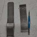 Moran Stainless Steel Watch Band Quick Release Replacement Metal Strap  22mm for Men Women