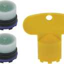 Neoperl Faucet Tom Thumb Size PCA Cache Standard Aerator Honeycomb Filter Screen 1.5 GPM, M16.5x1 With Tool Key Two Pack