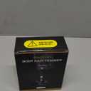 Spacekey Electric Body Hair Trimmer - IPX7 Waterproof Ball Trimmer for Men with LED Light, Wet/Dry Groomer, USB-C Rechargeable, Travel Bag Included - Men's Pubic, Groin and Body Shave