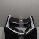 JOEJOY Elevated Dog Car Seat for Small/Medium Dogs up to 35 lbs, Memory Foam Booster Seat with Detachable Washable Cover, Travel-Safe Car Bed with Safety Belts & Storage Pockets, Grey