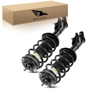 Rear Struts Complete Shock Absorber SET OF 2 Assembly Compatible with Honda Accord 2.4L 2003-2007,Accord 3L 2003-2007,Acura TL 3.2L 2004-2008,TL 3.5L 2007-2008 & More 171372