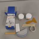 Porcelain Repair Kit, Bathtub Repair Kit, Porcelain and Fiberglass Tub Tile and Shower Kit Repair Chips Dents Cracks Scratches from Ceramic, Marble, Quartz, Resin, Acrylic (White, 100G)