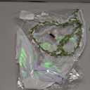 U-Goforst Fairy Wings Adult Women, Fairy Costume for Woman Butterfly Wings for Girls Adult Halloween Costume Cosplay Dress Up (White)