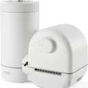 INTEX C1500 Cartridge Filter Pump for AGP: 1500 GPH Pump Flow Rate - Cartridge Gauge Indicator - HydroAeration Technology - Includes Type A Filter Cartridge - Turnover Rate/System Flow 1180 GPH