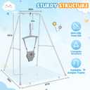 Baby Jumper with Stand, Baby Jumpers and Bouncers with Adjustable Chain